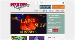 Desktop Screenshot of epsomplayhouse.co.uk